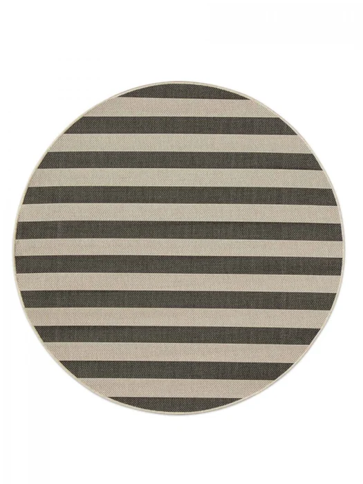 ALFOMBRA LINEO LIN/5031/9H01/ 200CM DIAM WOOL/BLACK en Negro - Alfombras, Uruguay | Vinibel