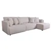 Sofá C/chaise Más De 4 Cuerpos Tela Natural-beige Amalfi Beige en Beige - Sillones y sofás, Uruguay | Divino, vista 3 de 6