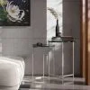 Conjunto Mesas Laterales Redondas Patas De Hierro Tapa Mdp Negro en Negro - Mesas de living, Uruguay | Soy Hogar, vista 3