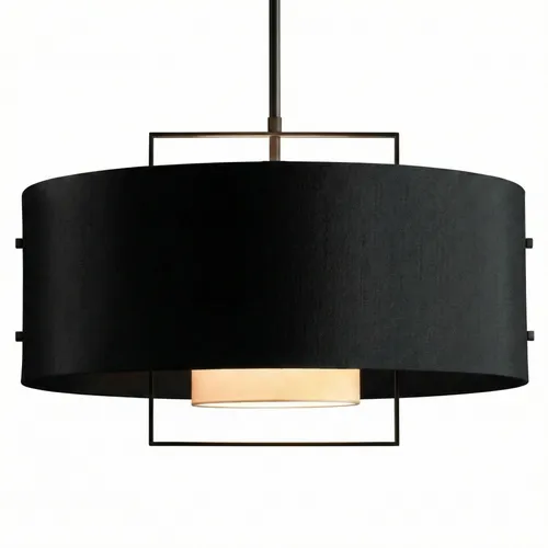 Colgante Aura Frame Noir - Lámparas colgantes, Uruguay | La Perla