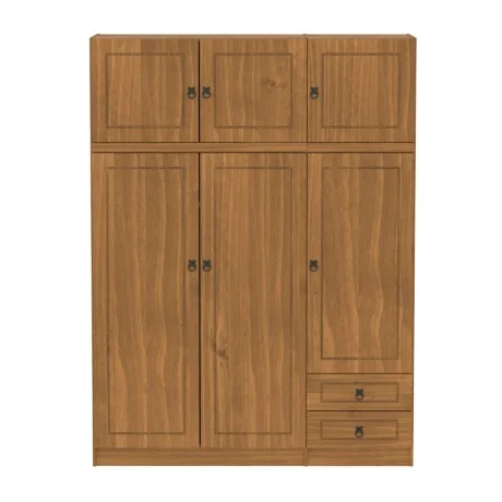 Ropero 6 puertas 2 cajones Linea Naturale en Madera natural - Roperos y placares, Uruguay | La Cueva Muebles, vista 8