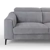 Rinconera Luke - Tela Microfibra - Chaise Derecho - 6686-7 Gris en Beige - Sillones y sofás, Uruguay | NYR, vista 3 de 8