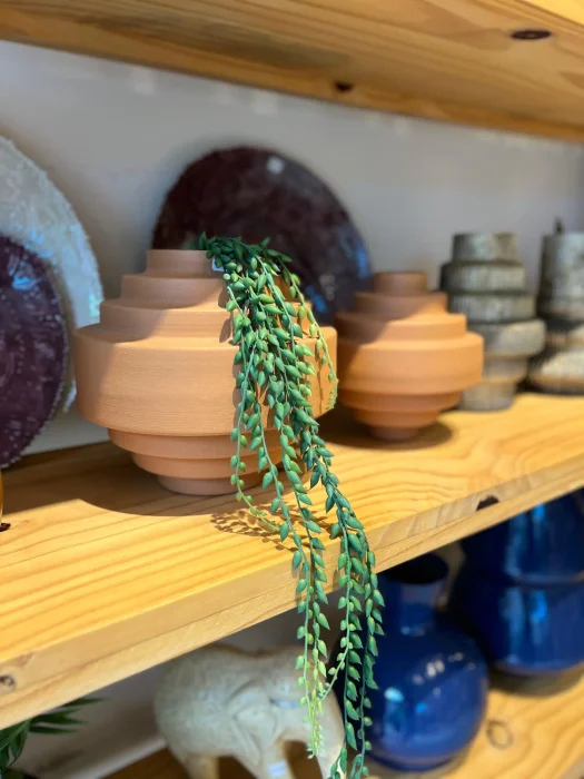 Florero geo en Terracota - Jarrones, Uruguay | FMB