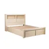Cama Queen Madera-acacia Natural-beige Newport en Blanco - Dormitorio, Uruguay | Divino, vista 2 de 7