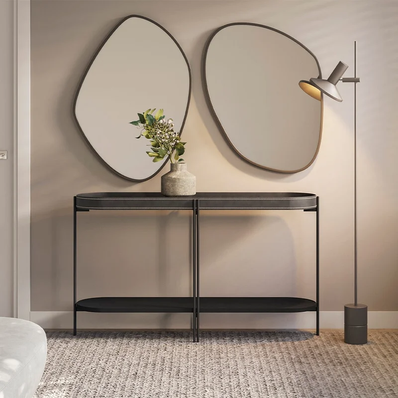 Aparador Monaco Buffet 140cm Cuero/Mdf en Madera natural - Aparadores y recibidores, Uruguay | Balton, vista 14