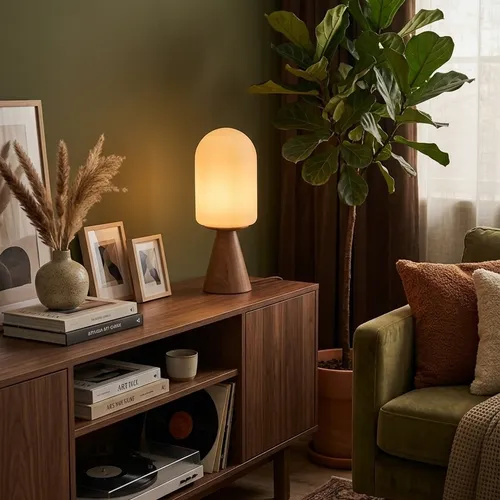 M251 - Madera en Madera natural - Lámparas de mesa, Uruguay | Unik