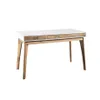Escritorio Linea Metro - Blanco/Miel en Multicolor - Escritorios y sillas de escritorio, Uruguay | La Cueva Muebles, vista 8 de 10