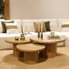 MESA LIVING NESTING TEKA NATURAL en Madera natural - Mesas de living, Uruguay | Masinfinito Casa, vista 2 de 2