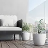 Macetero Premium N27 Blanco 23cm Alto x 27 Diam Boca, 9,5 lts en Blanco - Macetas, Uruguay | Champagne Home, vista 2 de 4