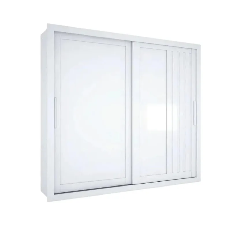 Ropero 2 Puertas - Titan - Blanco en Blanco - Roperos y placares, Uruguay | Ecowood