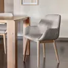 Silla Konna de borreguito - gris claro y patas de chapa de fresno acabado natural en Gris - Sillas, Uruguay | Kavehome, vista 2 de 10