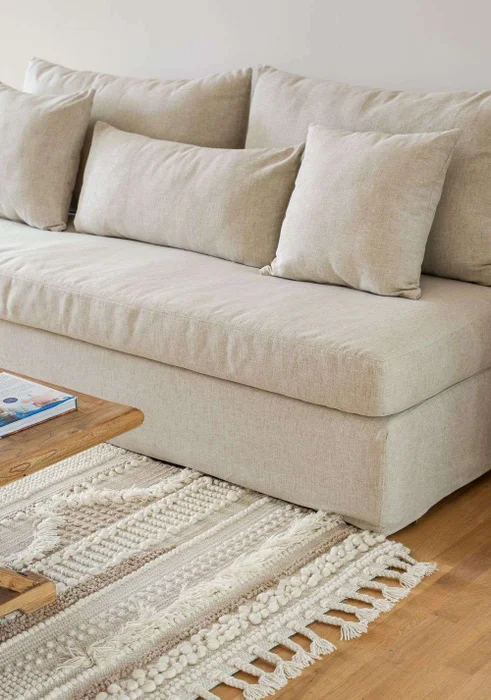 SILLON MANUELA - LINO BELGA ANTIMANCHAS en Beige - Sillones y sofás, Uruguay | La Iberica, vista 3