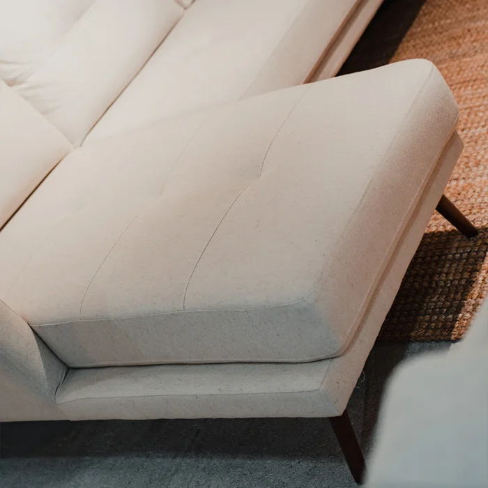 Sillón Con Chaise - Trinidad - 3 Cuerpos - Izquierdo - Beige en Beige - Sillones y sofás, Uruguay | Ecowood, vista 4