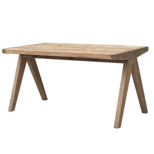 Mesa De Comedor Madera Natural-beige Ceibo en Madera natural - Mesas de comedor, Uruguay | Divino