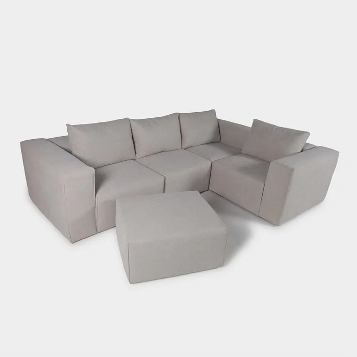 Rinconera Modular Trend (5 módulos) - Tela Microfibra - FX5-341 (Arena) en Beige - Sillones y sofás, Uruguay | Nyr, vista 3