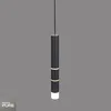 Colgante led rotativo tubular negro 7 posiciones de luz 3000K 10W en Negro - Lámparas colgantes, Uruguay | Iluminica, vista 1 de 5