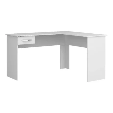 Escritorio esquinero - Blanco en Blanco - Escritorios, Uruguay | La Cueva Muebles, vista 6