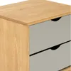 Mesa De Luz Madera Maciza Nordica 2 Cajones - Linea Dublin en Multicolor - Mesas de luz, Uruguay | Rústico Hogar, vista 3 de 5