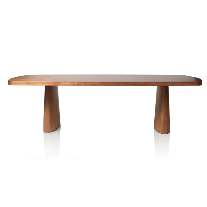 Mesa De Comedor 3m Madera Marron Florencia en Marrón - Mesas de comedor, Uruguay | Divino, vista 2