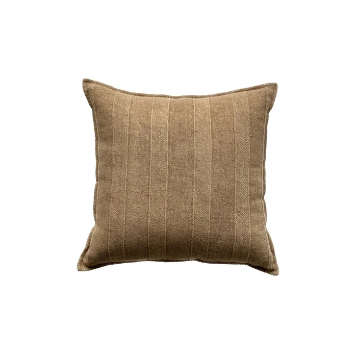 Almohadón Marrón Algodón Zeus en Marrón - Textiles, Uruguay | Divino