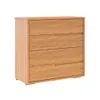 Cómoda 4 cajones - Nordik - Marrón en Marrón - Cómodas, Uruguay | Ecowood, vista 2 de 2