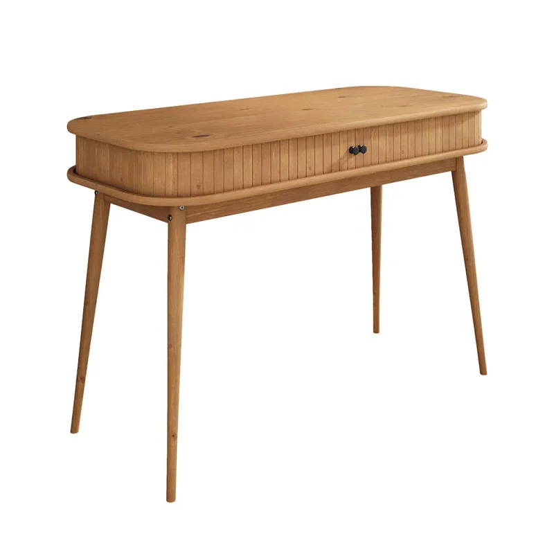 Escritorio Jani con Rolltop - Madera Maciza en Madera natural - Escritorios, Uruguay | Balton, vista 12