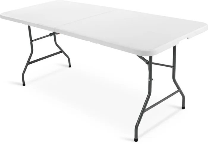 Mesa plegable KULESKOG W75xL180 blanco en Blanco - Muebles para el exterior, Uruguay | JYSK