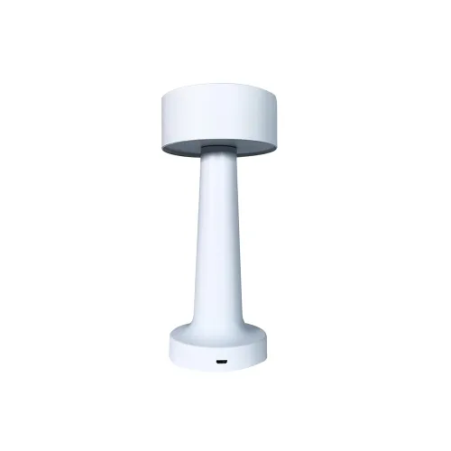 Lámpara de Mesa Tuvalu Portátil Recargable White en Blanco - Lámparas de mesa, Uruguay | Serlux