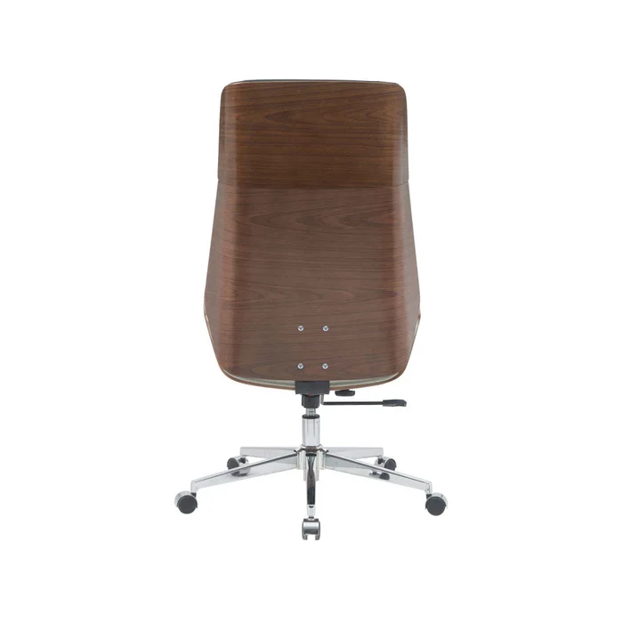 Asiento Gerencial Alto Madera-y-pu Natural-beige Zen en Beige - Sillas de escritorio, Uruguay | Divino, vista 5