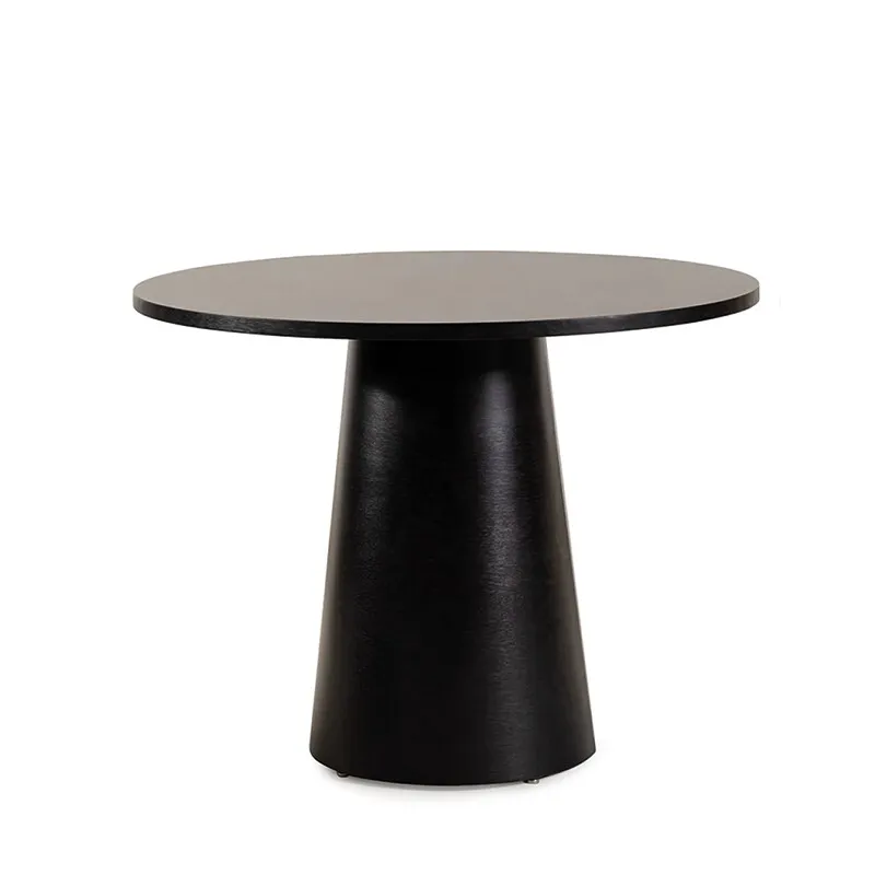 MESA COMEDOR CATARINA MADERA NEGRA DIAM120 - Mesas de comedor, Uruguay | Vinibel