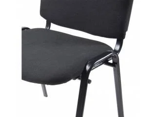 Silla de tela para oficina Negra en Negro - Sillas de escritorio, Uruguay | Quesal, vista 6