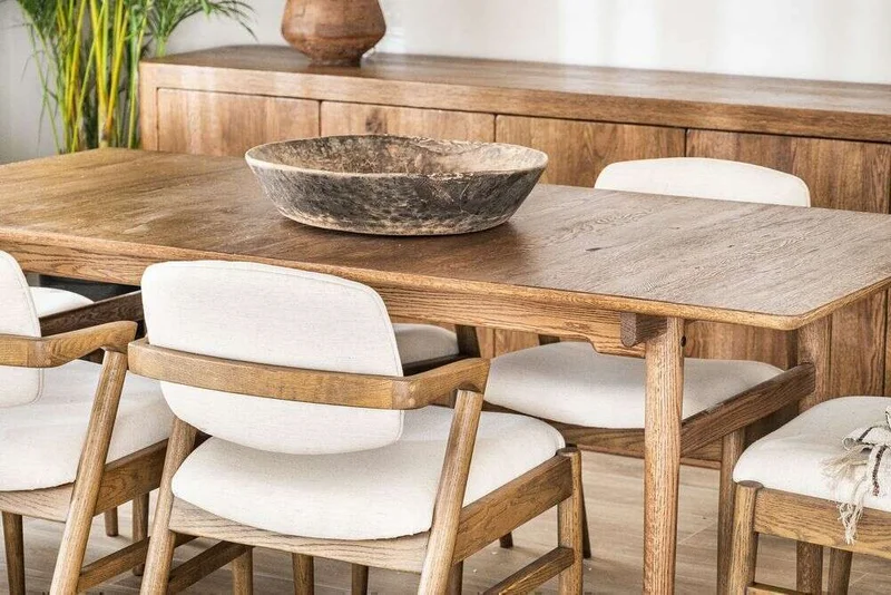 MESA COMEDOR MILANO - ROBLE - 1.90 X 0.90 MTS en Marrón - Mesas de comedor, Uruguay | La Iberica, vista 9