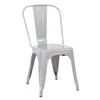 Silla De Comedor Cy-20002 Metal Gris Estilo Tolix en Gris - Sillas, Uruguay | Divino, vista 2 de 4