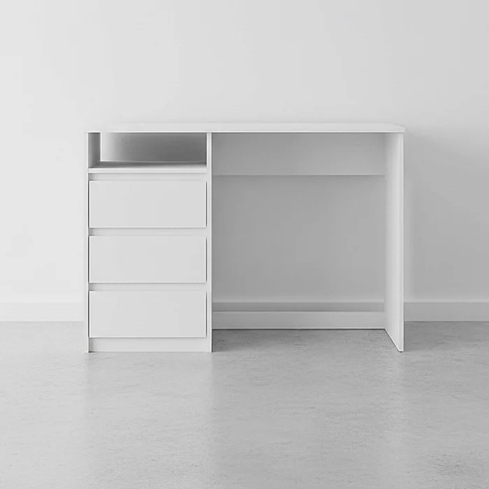 Escritorio Mdf-y-mdp Blanco South en Blanco - Escritorios, Uruguay | Divino