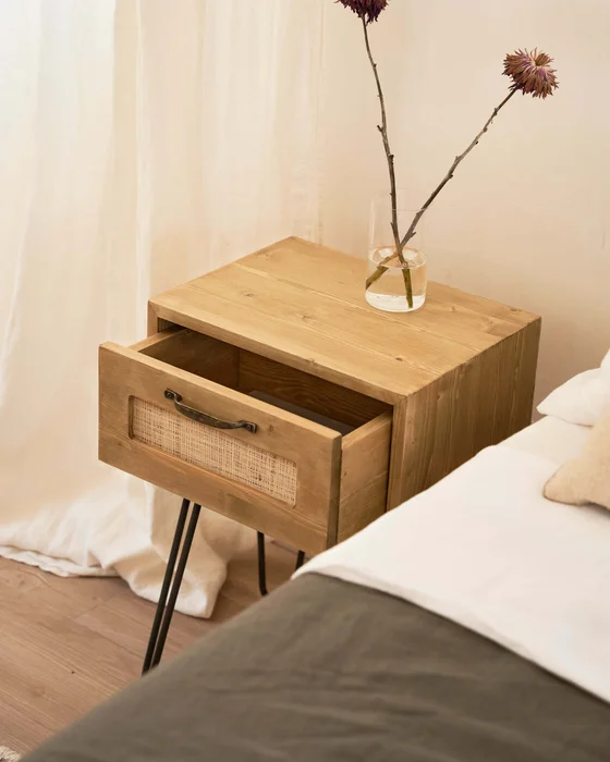 Mesita de noche industrial Marnie - Mesas de luz, Uruguay | Treehouse Deco, vista 3