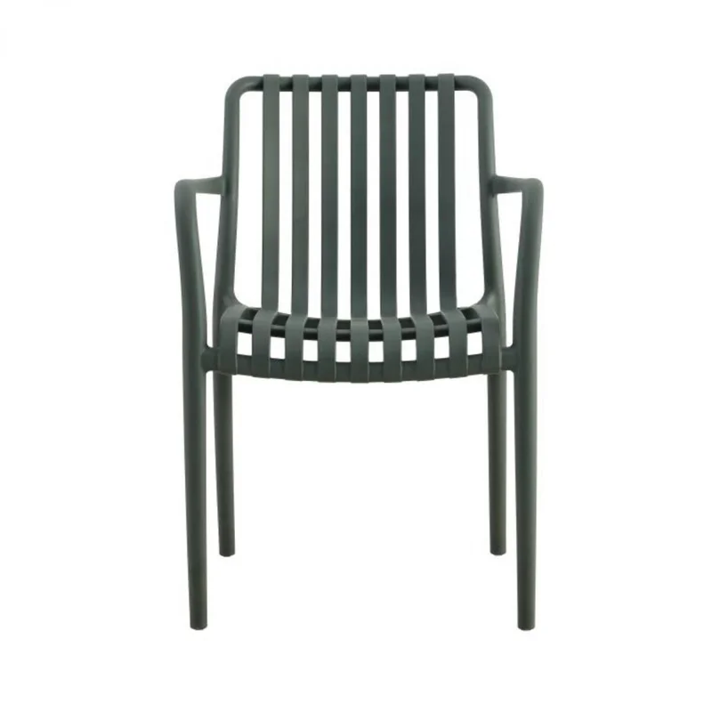 Silla de Exterior Atenas - Gris en Gris - Muebles para el exterior, Uruguay | Rústico Hogar, vista 3