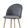 Banqueta MILY - Gris en Gris - Butacas, banquetas y puffs, Uruguay | Finkel, vista 3 de 6