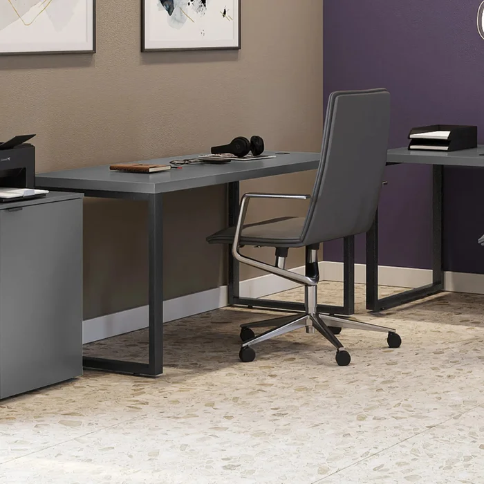 MESA ESCRITORIO INDUSTRIAL PREMIUM DIRECTOR 120CM en Marrón - Bibliotecas, Uruguay | Balton, vista 11