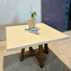 Mesa de comedor DELPHINUS cuadrada en Beige - Mesas de comedor, Uruguay | Soy Mezcla, vista 3 de 3