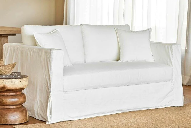 SILLON MALVA - TUSSOR - 1.80 MTS en Blanco - Sillones y sofás, Uruguay | La Iberica, vista 5