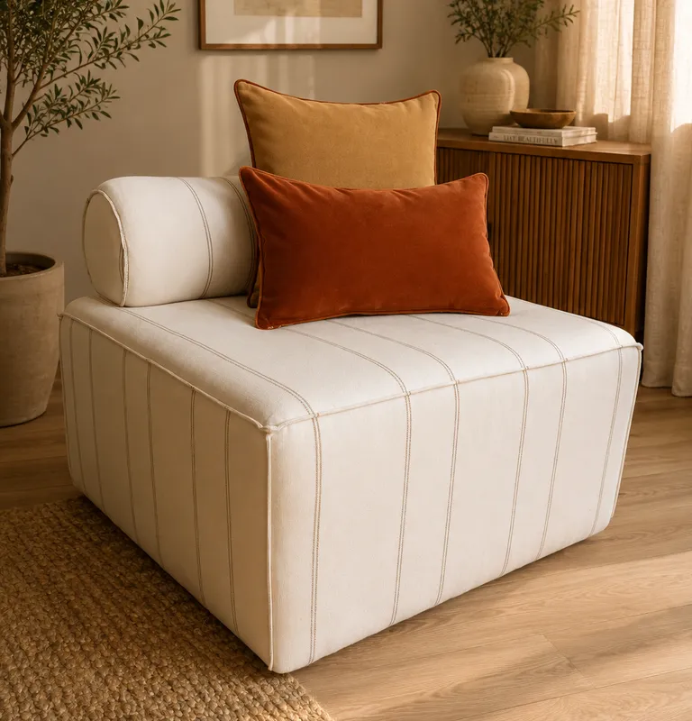 Duo Nara en amber - Textiles, Uruguay | Decilo con Alma