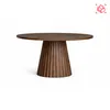 Mesa De Comedor Madera-de-mango Marron Román en WALNUT - Mesas de comedor, Uruguay | Divino, vista 5 de 5