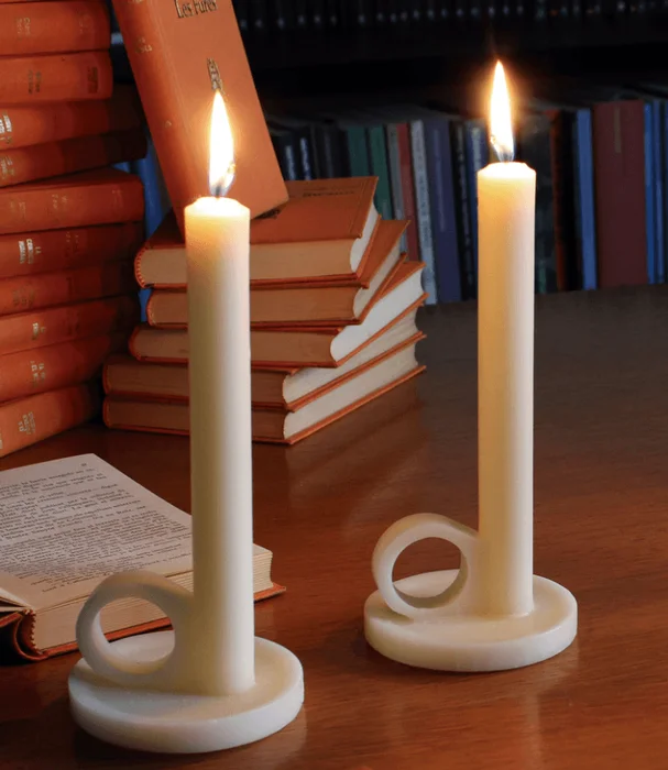 VELA CERABELLA KAND SET X2 IVORY en Blanco - Velas y Portavelas, Uruguay | Masinfinito Casa, vista 2