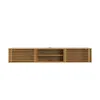 Rack Suspendido TV 175CM Ripado Riven - Madera Maciza - Muebles para TV, Uruguay | Balton, vista 10 de 11