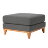 Puff Easy Clean Tela Gris Luxor Premium Gris Osc en Gris - Sillones y sofás, Uruguay | Divino, vista 2 de 6