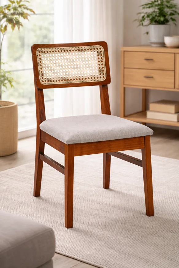 Silla Ratan Garapa (Set X2) en Marrón - Sillas, Uruguay | Casa Brava, vista 2