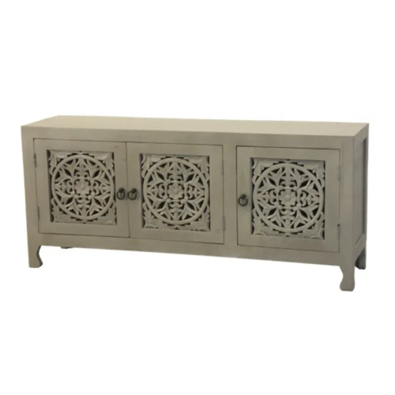 A89B Rack o Aparador 160x40x70 en Gris - Aparadores y recibidores, Uruguay | Victoriana
