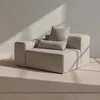 Sofá Kai 1 Cuerpo Tela Gris Modular Con Brazo Izquierdo en Gris - Sillones y sofás, Uruguay | Divino, vista 1 de 3