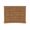 Cómoda 6 Cajones Madera Marron Mex en Marrón - Cómodas, Uruguay | Divino, vista 3 de 4
