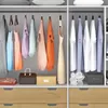 Ropero Armario de 4 Puertas, 2 Percheros y 4 Cajones en MDP - Madera - Línea Melilla - Blanco en Blanco - Roperos y placares, Uruguay | Mulata, vista 8 de 9